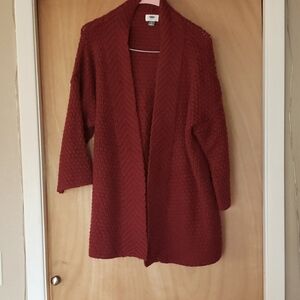 Womens 3/4 length sleeve cozy cardigan